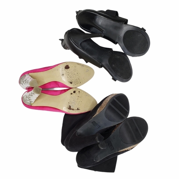 Three Pairs of Party Club Dresswear Heels Boots 8 - Picture 5 of 13